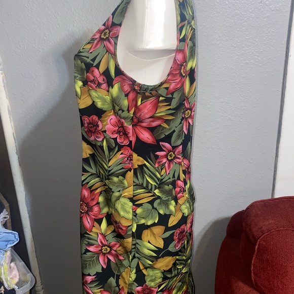 Vintage Kathy Lee Collection flowered dress. Size 10. - Picture 6 of 8